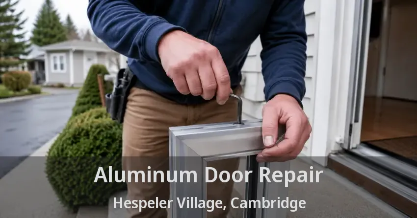 Aluminum Door Repair Hespeler Village, Cambridge - ON