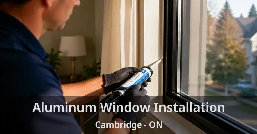 Aluminum Window Installation Cambridge - ON