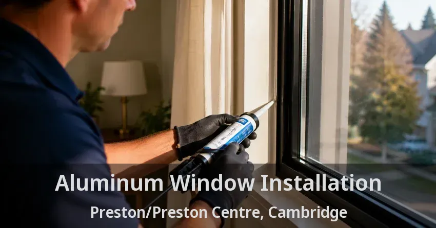 Aluminum Window Installation Preston/Preston Centre, Cambridge - ON