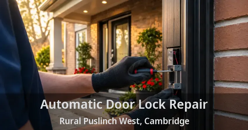 Automatic Door Lock Repair Rural Puslinch West, Cambridge - ON