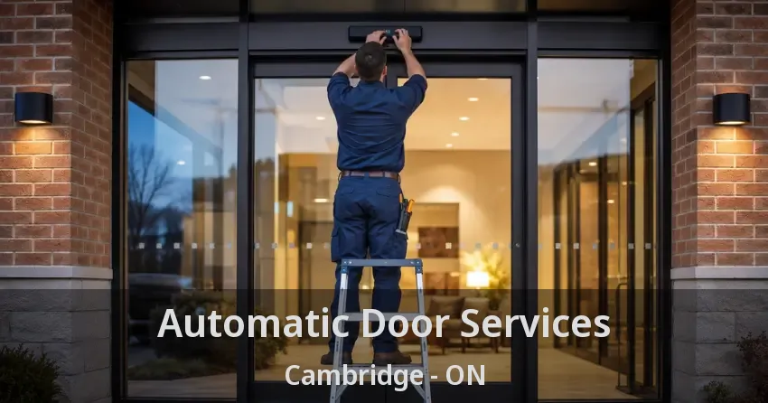 Automatic Door Services Cambridge - ON