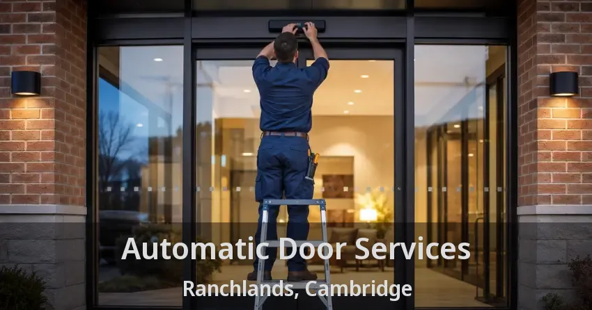Automatic Door Services Ranchlands, Cambridge - ON