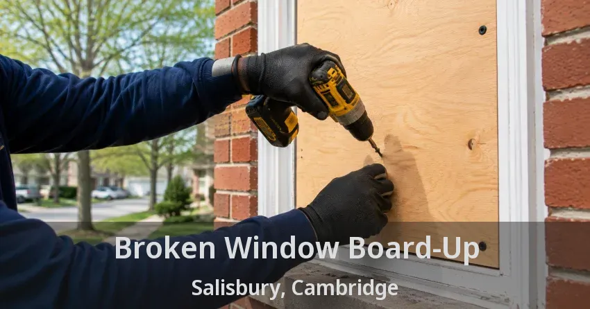 Broken Window Board-Up Salisbury, Cambridge - ON