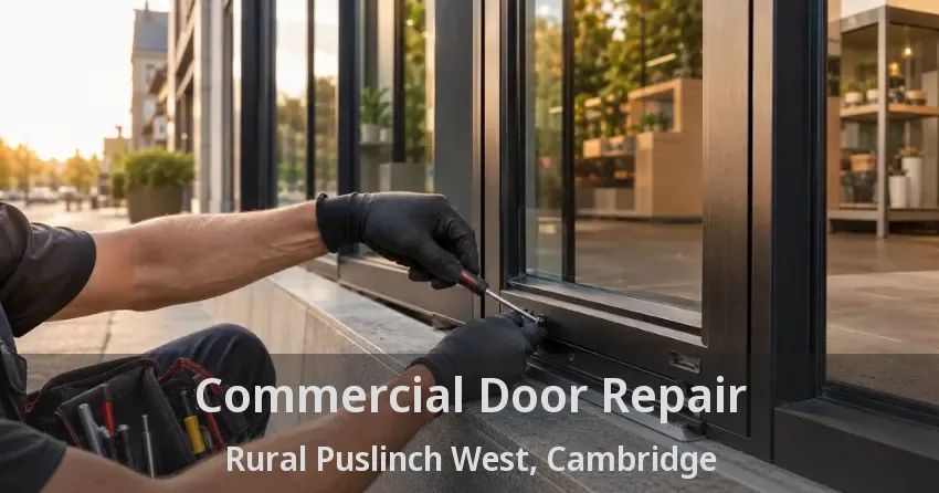 Commercial Door Repair Rural Puslinch West, Cambridge - ON