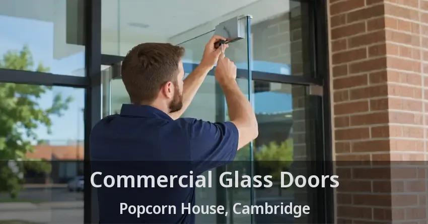 Commercial Glass Doors Popcorn House, Cambridge - ON