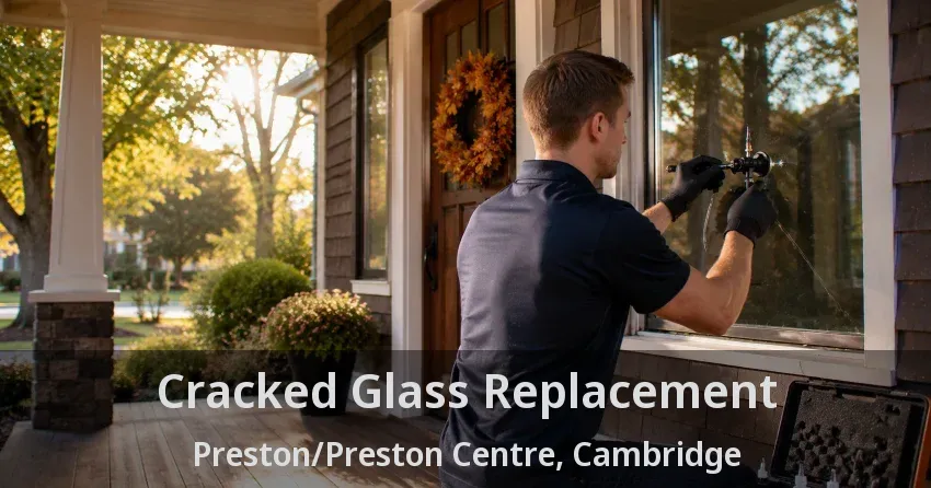 Cracked Glass Replacement Preston/Preston Centre, Cambridge - ON
