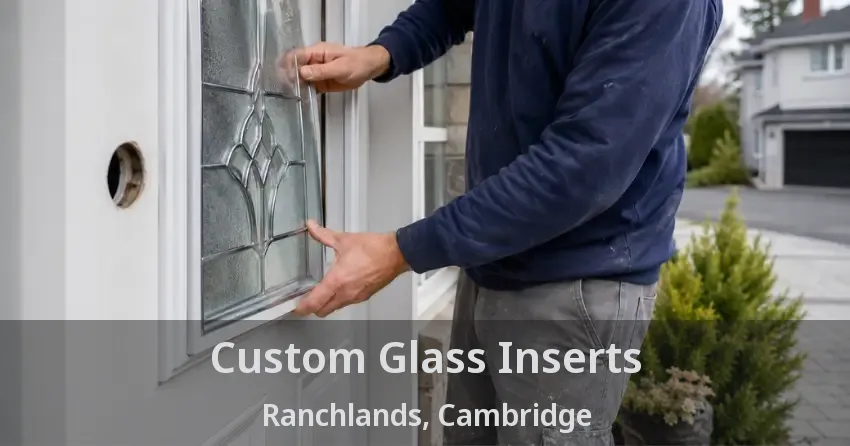 Custom Glass Inserts Ranchlands, Cambridge - ON