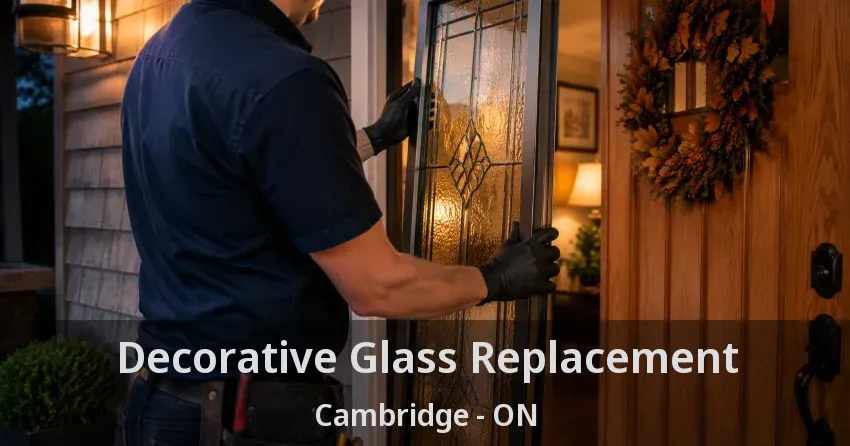 Decorative Glass Replacement Cambridge - ON