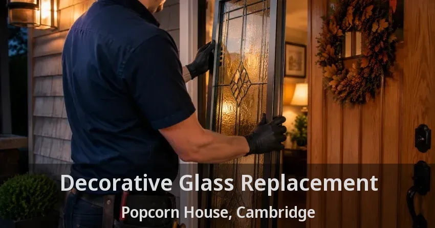 Decorative Glass Replacement Popcorn House, Cambridge - ON