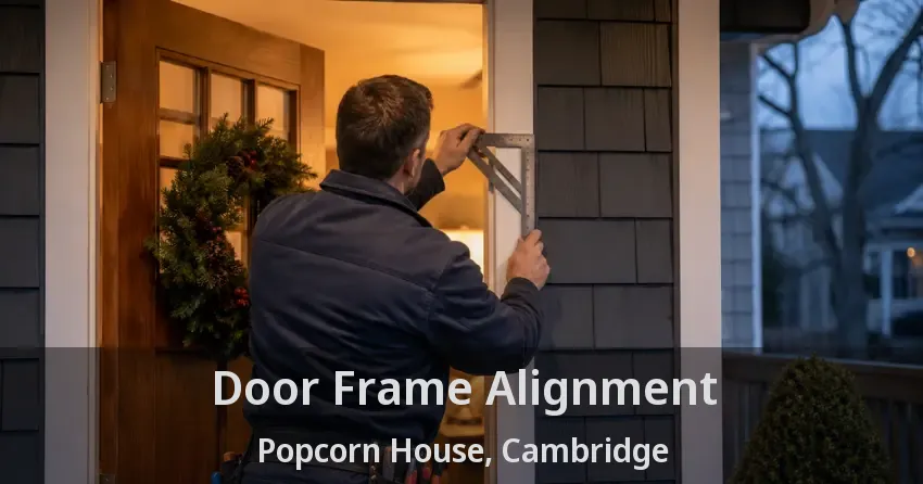 Door Frame Alignment Popcorn House, Cambridge - ON