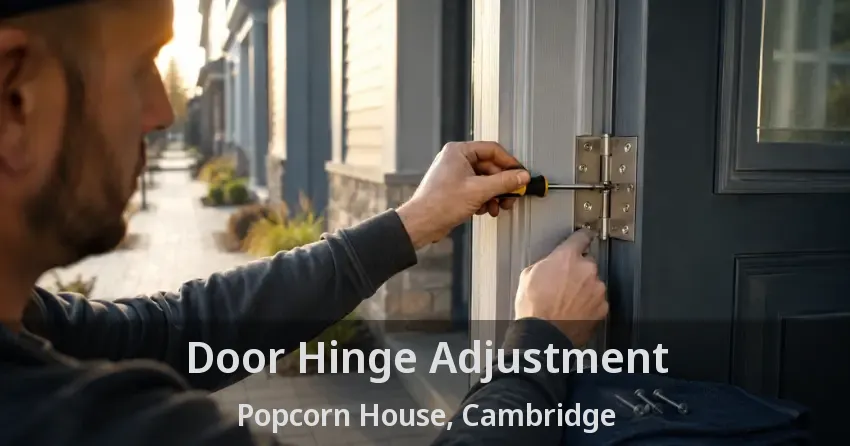 Door Hinge Adjustment Popcorn House, Cambridge - ON