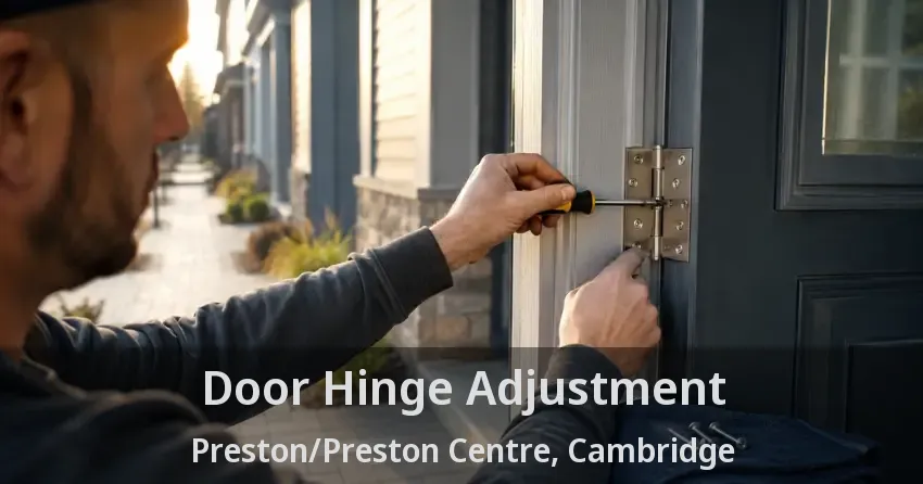 Door Hinge Adjustment Preston/Preston Centre, Cambridge - ON