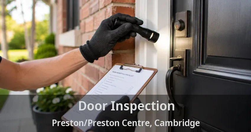 Door Inspection Preston/Preston Centre, Cambridge - ON