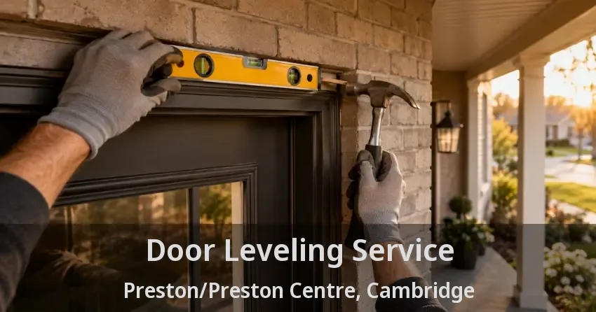 Door Leveling Service Preston/Preston Centre, Cambridge - ON