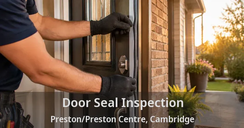 Door Seal Inspection Preston/Preston Centre, Cambridge - ON