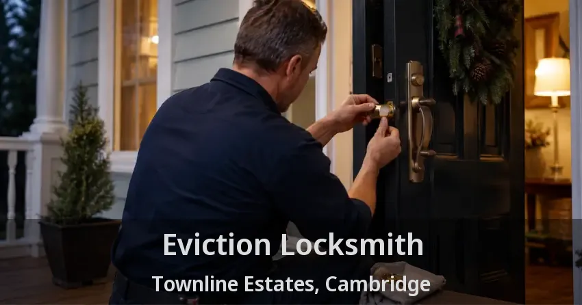 Eviction Locksmith Townline Estates, Cambridge - ON