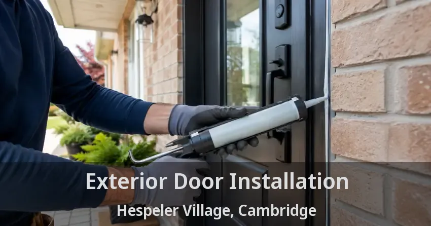 Exterior Door Installation Hespeler Village, Cambridge - ON
