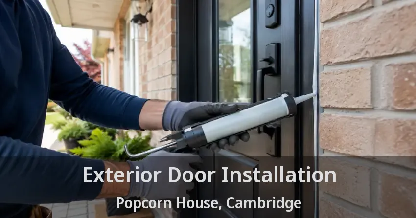 Exterior Door Installation Popcorn House, Cambridge - ON