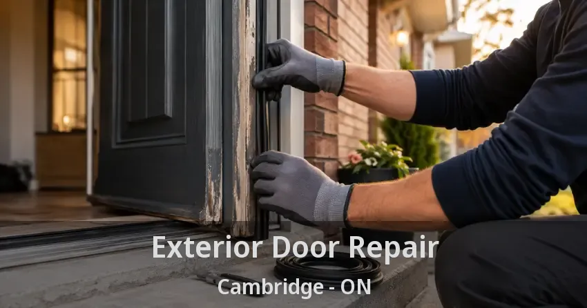 Exterior Door Repair Cambridge - ON