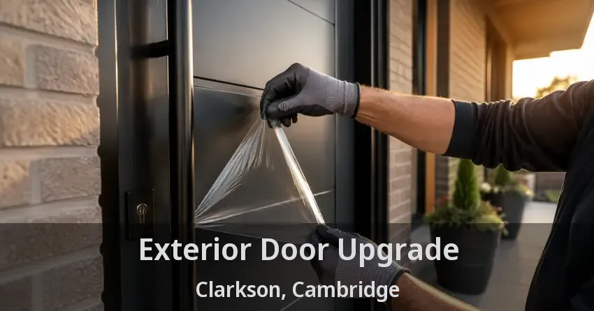 Exterior Door Upgrade Clarkson, Cambridge - ON