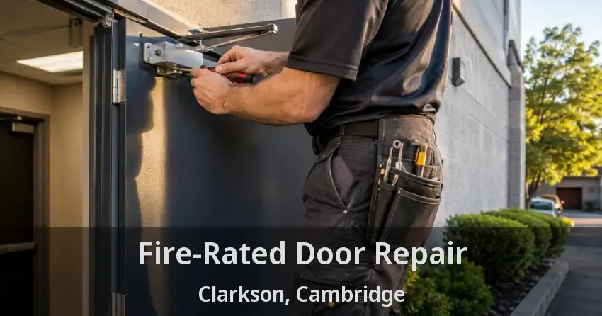 Fire-Rated Door Repair Clarkson, Cambridge - ON