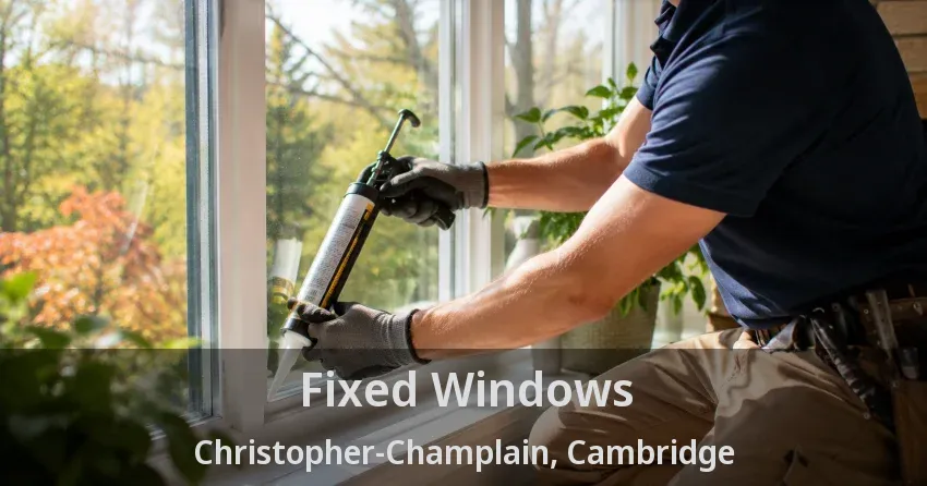 Fixed Windows Christopher-Champlain, Cambridge - ON