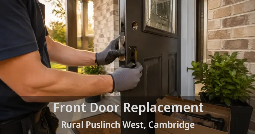 Front Door Replacement Rural Puslinch West, Cambridge - ON