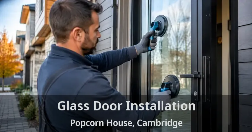 Glass Door Installation Popcorn House, Cambridge - ON