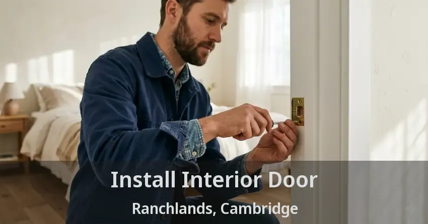 Install Interior Door Ranchlands, Cambridge - ON
