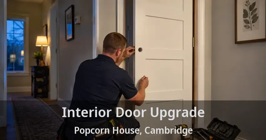 Interior Door Upgrade Popcorn House, Cambridge - ON