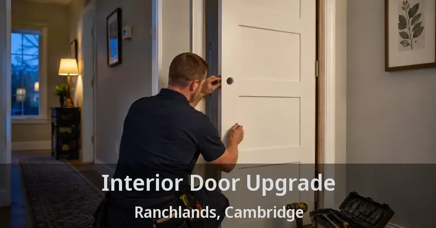 Interior Door Upgrade Ranchlands, Cambridge - ON