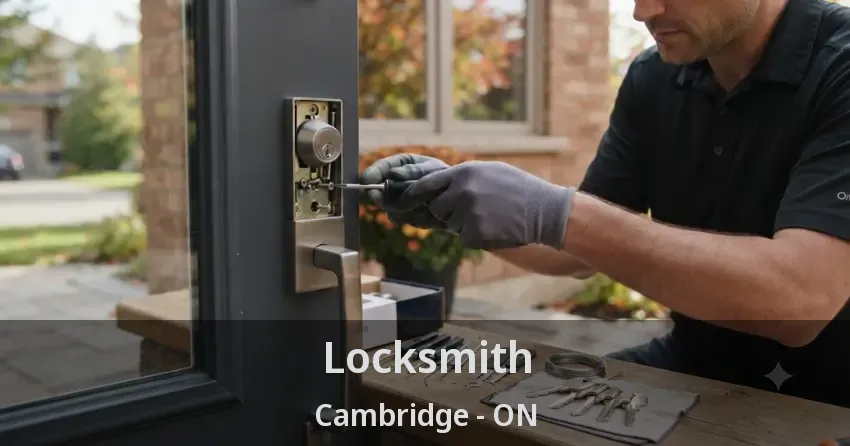 Locksmith Cambridge - ON