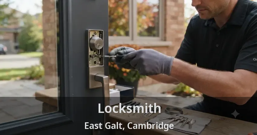 Locksmith East Galt, Cambridge - ON