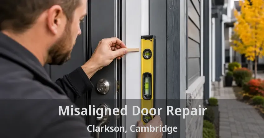 Misaligned Door Repair Clarkson, Cambridge - ON