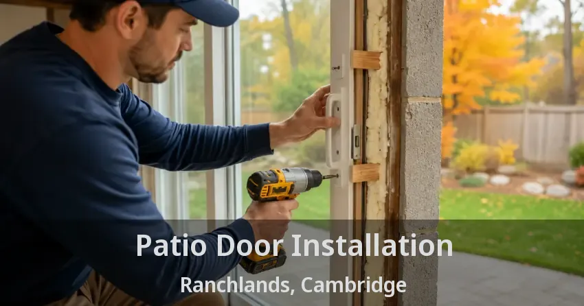 Patio Door Installation Ranchlands, Cambridge - ON