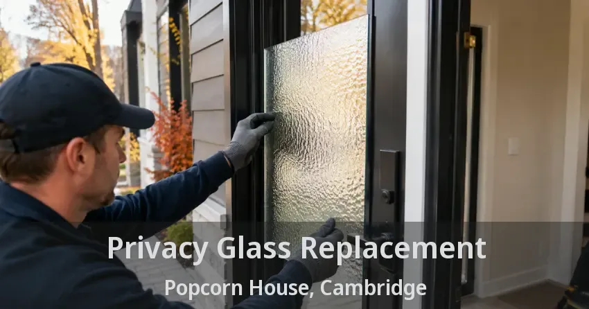 Privacy Glass Replacement Popcorn House, Cambridge - ON