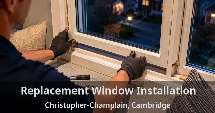 Replacement Window Installation Christopher-Champlain, Cambridge - ON