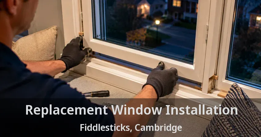Replacement Window Installation Fiddlesticks, Cambridge - ON