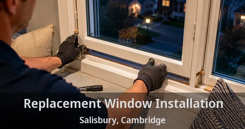 Replacement Window Installation Salisbury, Cambridge - ON