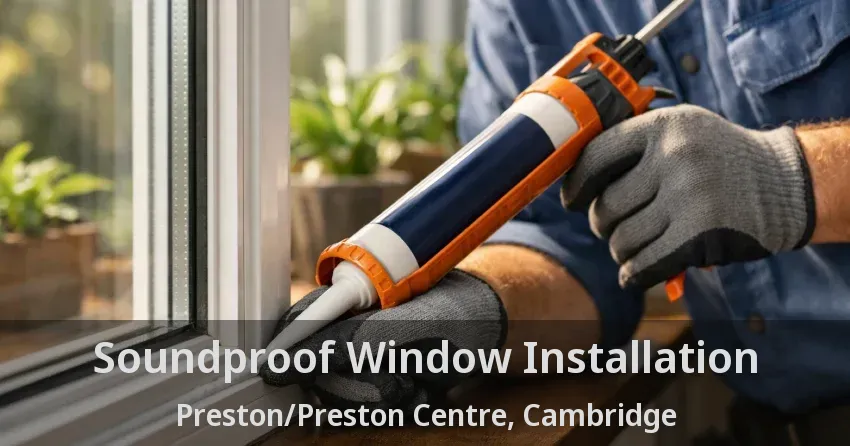 Soundproof Window Installation Preston/Preston Centre, Cambridge - ON