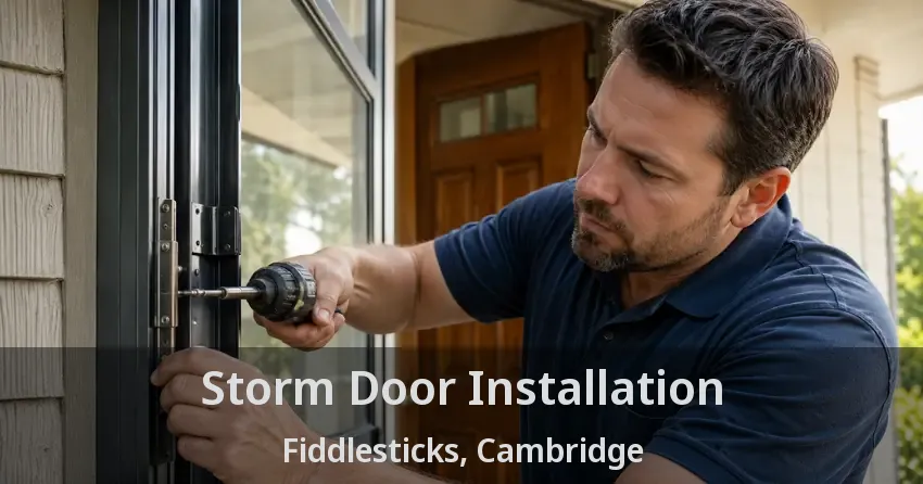 Storm Door Installation Fiddlesticks, Cambridge - ON