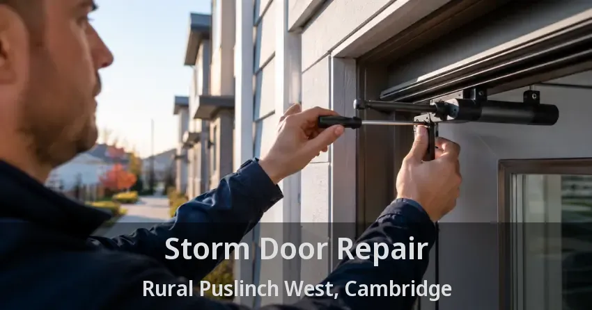 Storm Door Repair Rural Puslinch West, Cambridge - ON