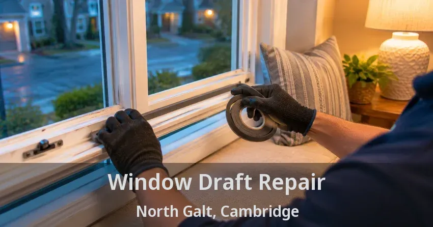 Window Draft Repair North Galt, Cambridge - ON