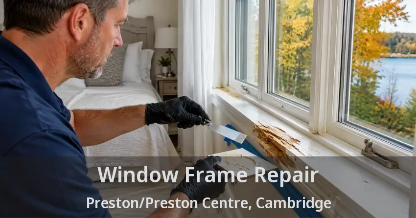 Window Frame Repair Preston/Preston Centre, Cambridge - ON