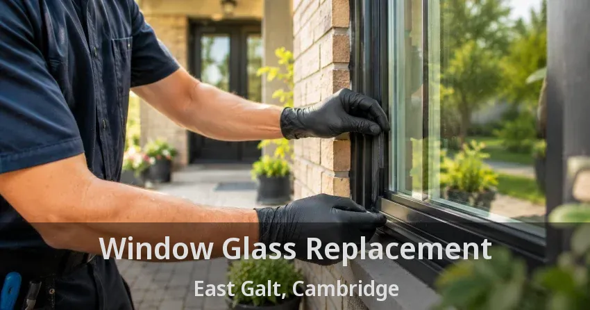 Window Glass Replacement East Galt, Cambridge - ON