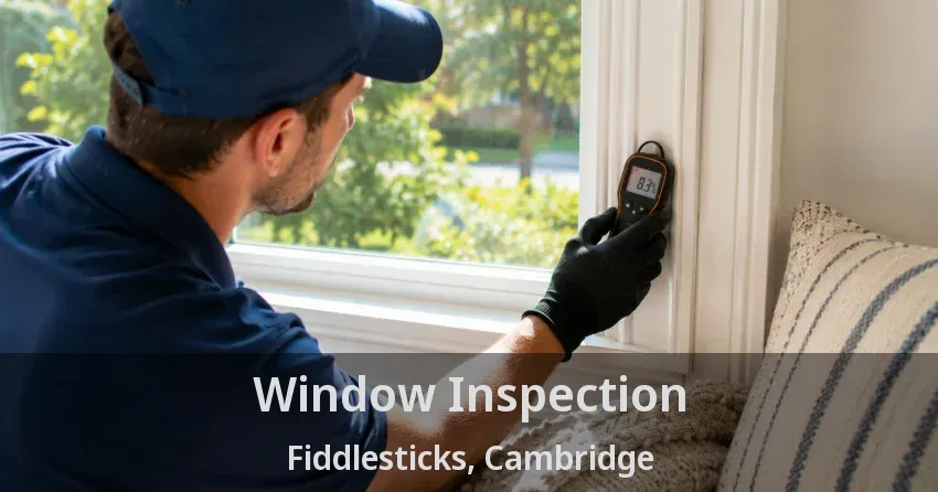 Window Inspection Fiddlesticks, Cambridge - ON