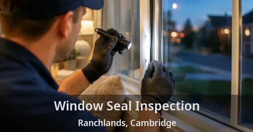 Window Seal Inspection Ranchlands, Cambridge - ON