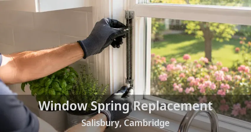 Window Spring Replacement Salisbury, Cambridge - ON
