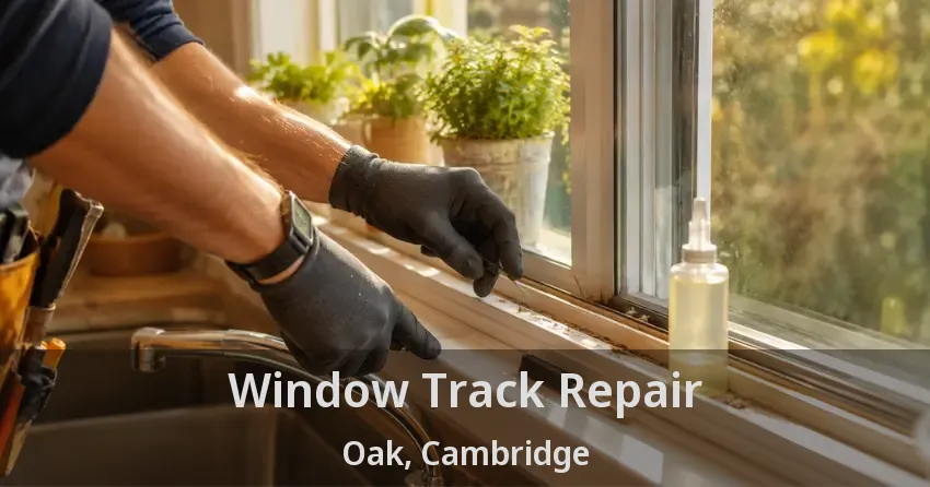 Window Track Repair Oak, Cambridge - ON