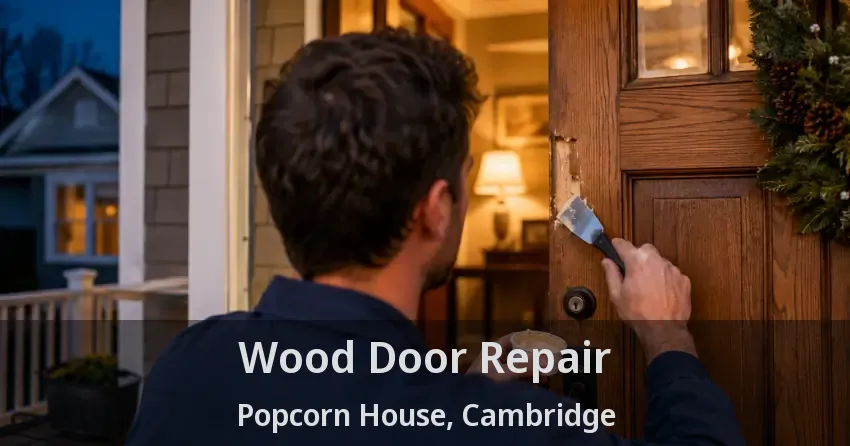 Wood Door Repair Popcorn House, Cambridge - ON